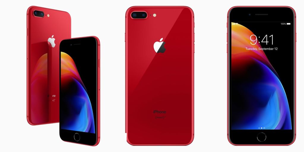 Qırmızı iPhone 8 və iPhone 8 Plus tanıdıldı  