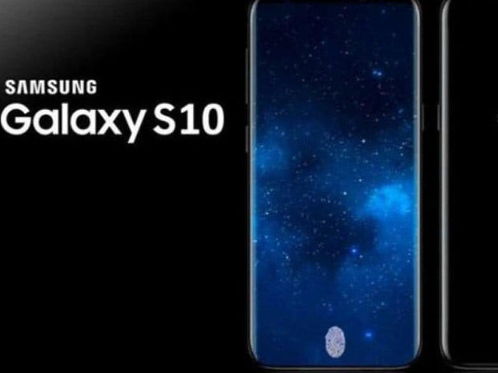 Bu da “Samsung Galaxy S10” smartfonu...
