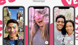 Facebook, Sevgililər gününə xüsusi Yeni Messenger xüsusiyyətlərini eşitdirdi