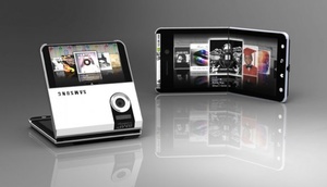 Samsung'un yeni qatlanan telefonu dizaynı!