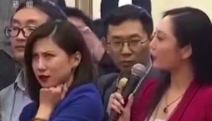 Bir göz hərəkəti ilə bütün dünyanın danışdığı qadın olan çinli müxbir- VİDEO