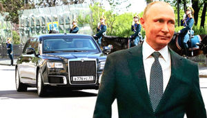 Putinin raketə belə dözə bilən, 197 milyon dollarlıq limuzini!