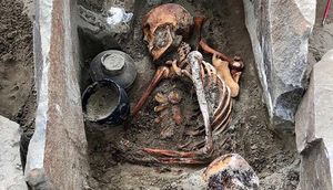 2.000 il əvvələ aid "Yatan Gözəl" mumiyası tapıldı - FOTOLAR