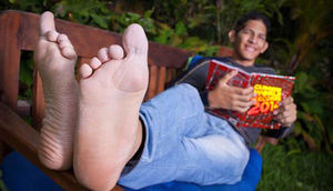 Ayağının ölçüsünü biləndə şok olacaqsınız - FOTOLAR