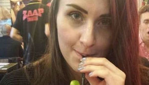 Qatarda yuxuya gedən qız oyananda sürprizlə qarşılaşdı - FOTO