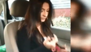 Sevgilisini telefondan uzaqlaşdırmaq üçün fərqli yol tapdı - VİDEO