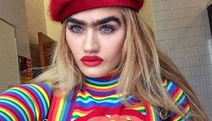 Qaşları ilə məşhur modellərə meydan oxuyur - FOTOLAR