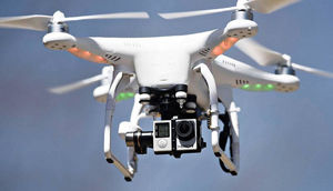 Çində dron polislər yol hərəkətini izləyir