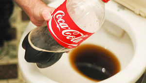 Bir stəkan kolanı unitazın içinə tökün və...