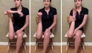Gənc qızın etdiyi hərəkət gündəm oldu... - Bu necə mümkündür?! - VİDEO