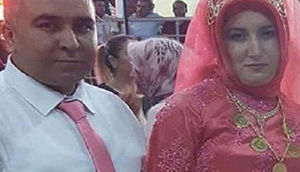 Gəlinlikdə qəbiristanlığa gedən cütlük şoka düşdü - FOTO